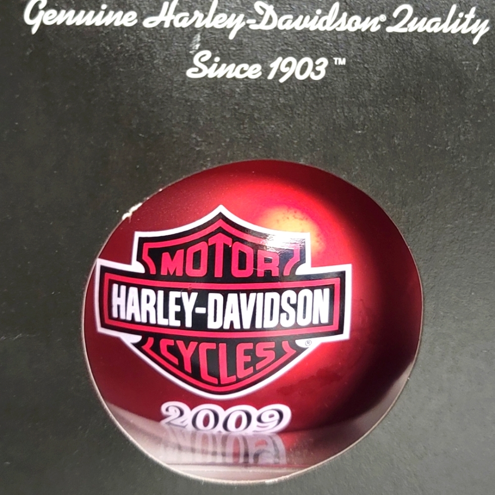 ☠ HARLEY DAVIDSON 2009 Christmas Ornament NIB